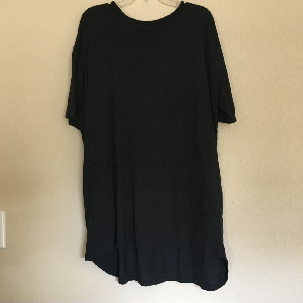 LuLaRoe Black Patrick T sz 3xl